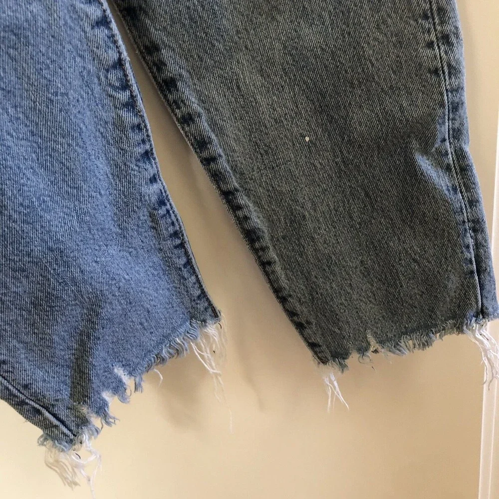 Levi’s Premium Wedgie Icon Fit Ankle Rigid Jeans in Shut Up Wash Size 27 - Picture 9 of 14